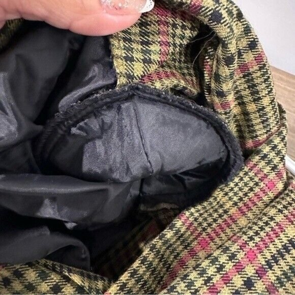 Vintage 80s Plaid Academia Doble Breasted Blazer and Skirt Suit Set Size Small - Picture 13 of 13